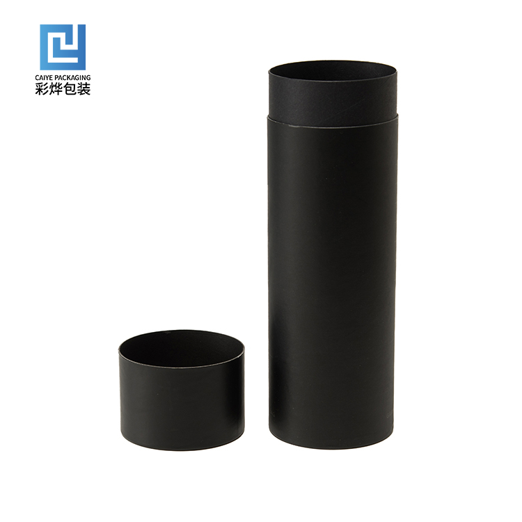 DSC_5447 matte black cylinder tube packaging