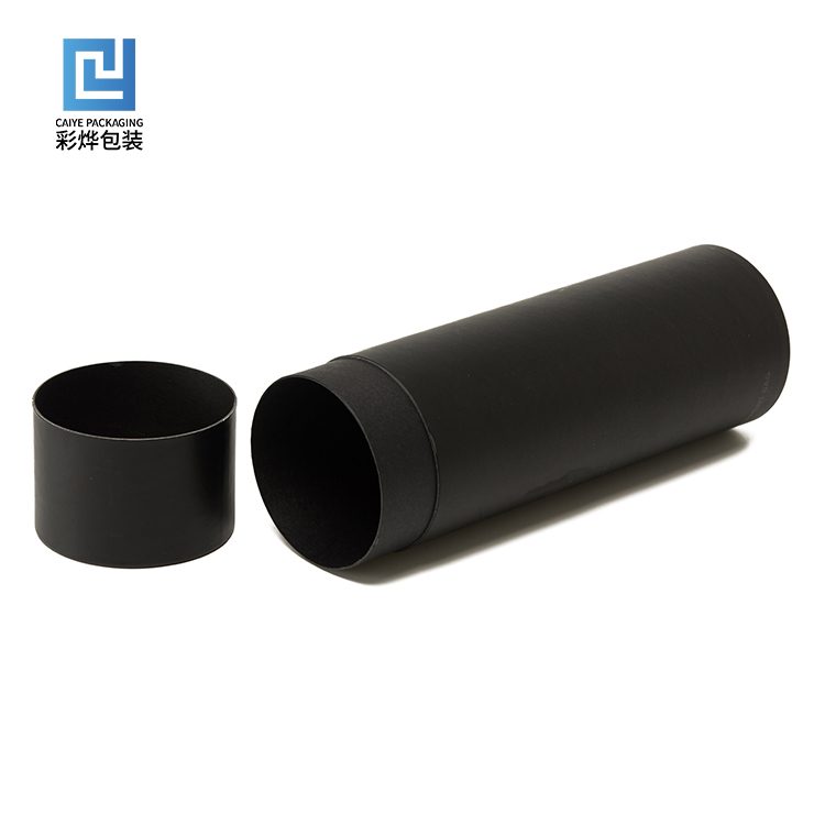 DSC_5448 matte black cylinder tube packaging