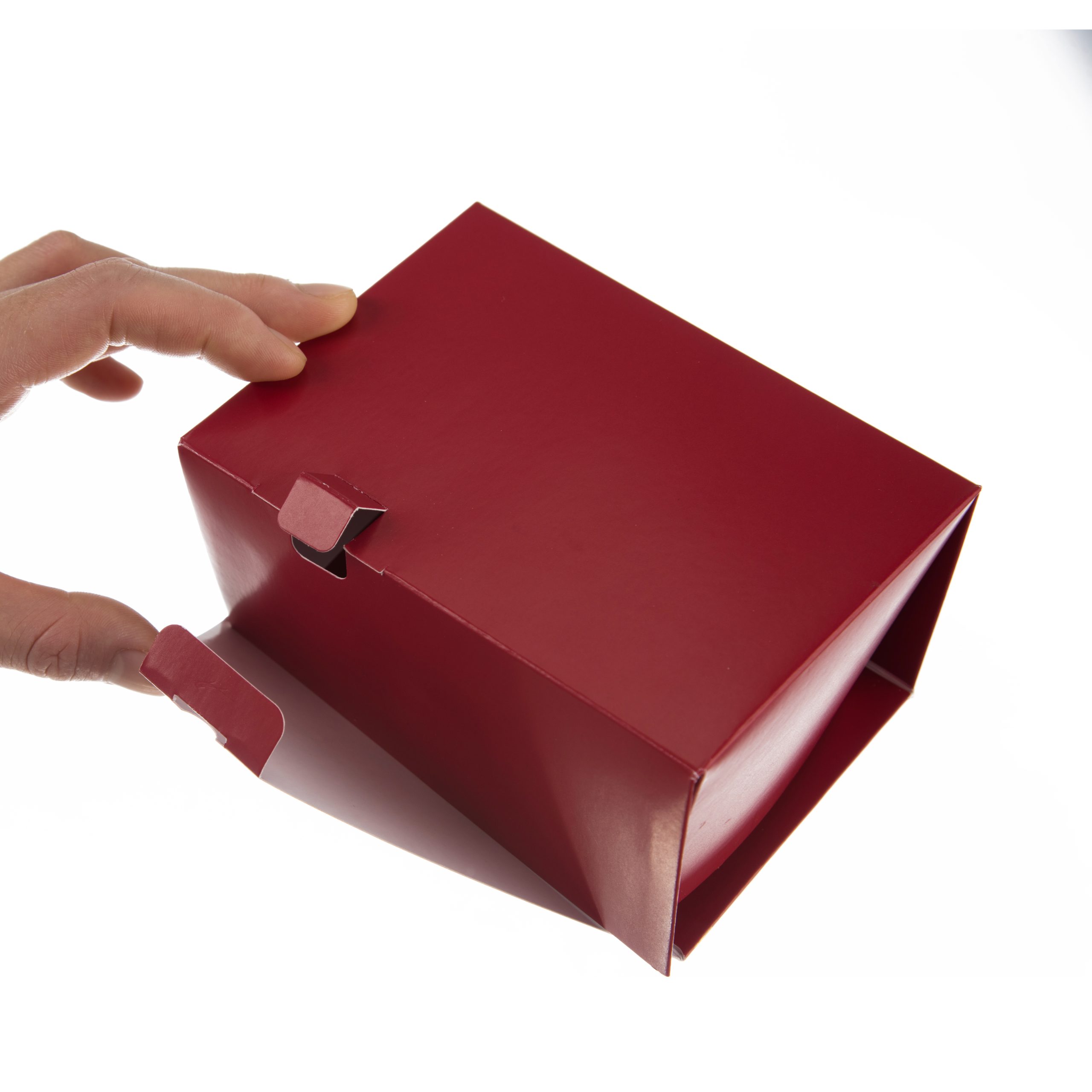 DSC_7642 red festive magnetic rigid gift box