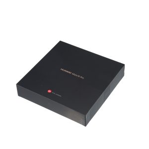 square black rigid magnetic gift box for tech brands