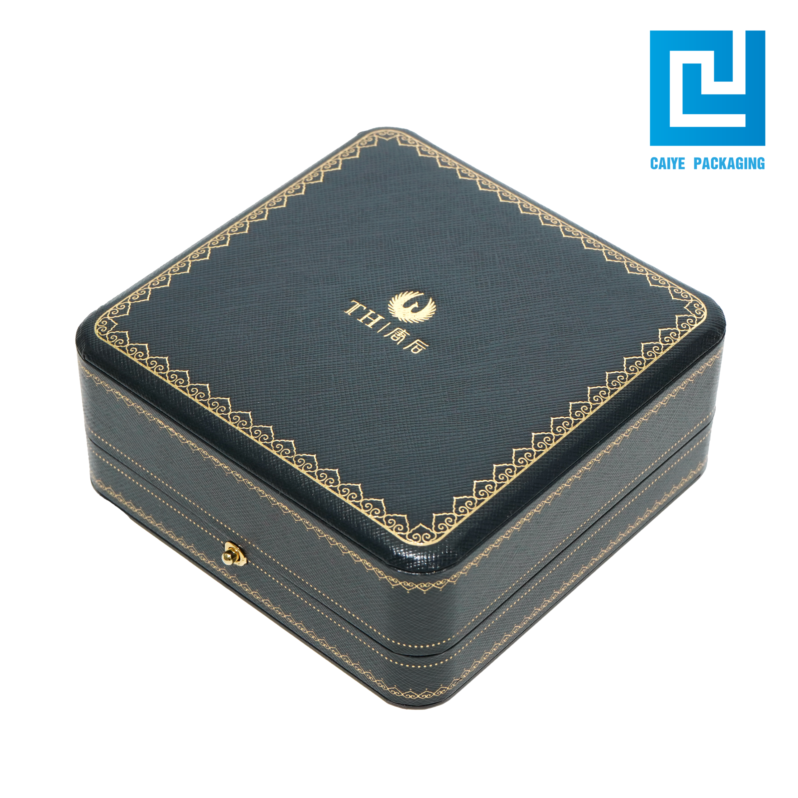 2 custom luxury liquor bottle gift box with multi panel opening